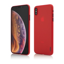 [53110] Produs Resigilat, Husa iPhone XS Max, Clip-On, Ultra Thin Air Series, Red