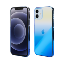[54500] Husa iPhone 12 mini, Smart Case Aurora, Slim, Blue