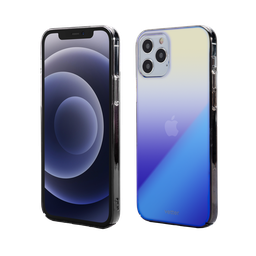 [54505] Husa iPhone 12 Pro Max, Smart Case Aurora, Slim, Black