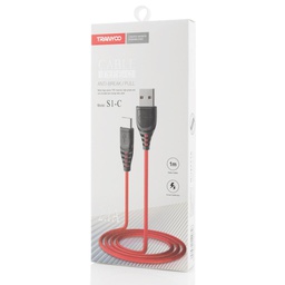 [55060] Cabluri Tranyoo, S1, Type-C Cable, 2.1A, 1m, White