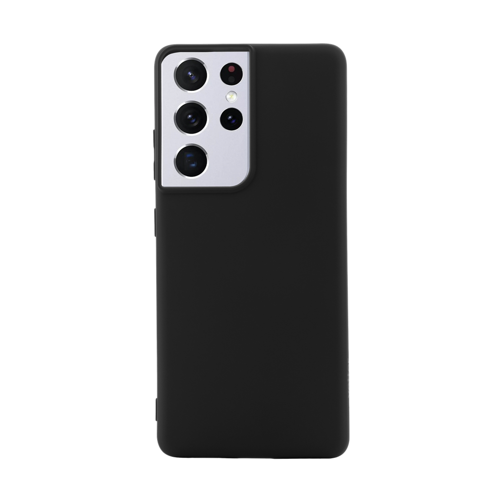 Husa Samsung Galaxy S21 Ultra, Smart Case Anti-Slip Series, Black