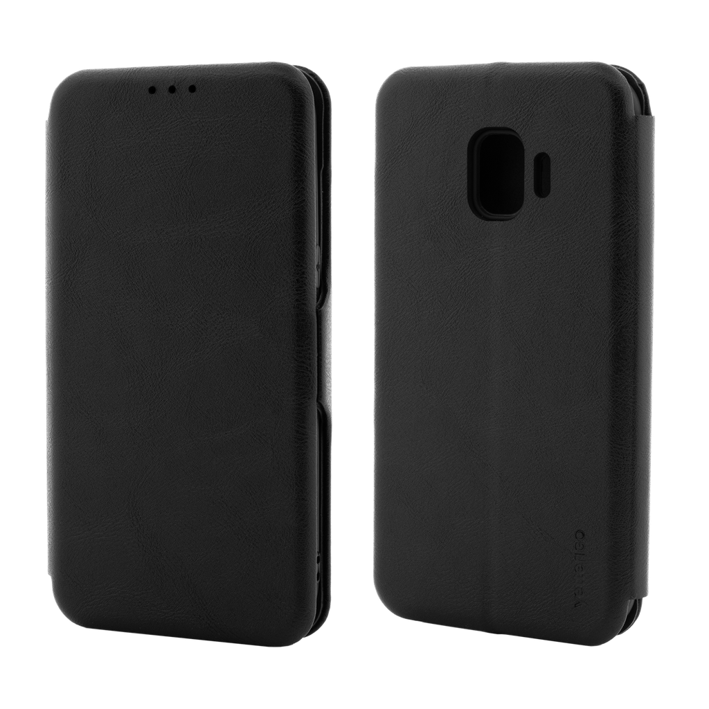 Husa Samsung Galaxy J2 Core Vetter GO, Flip Series, Black