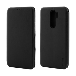 [55678] Husa Xiaomi Redmi Note 8 Pro Vetter GO, Flip Series, Black
