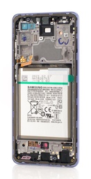 [55824] LCD Samsung Galaxy A72 4G, A725 + Acumulator, Violet, Service Pack