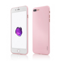 [55862] Produs Resigilat, Husa iPhone 8 Plus, 7 Plus, Clip-On, Ultra Thin Air Shiny Series, Pink