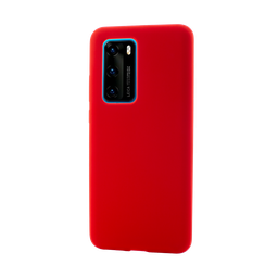 [55968] Produs Resigilat, Husa Huawei P40, Clip-On Soft Touch Silk Series, Red