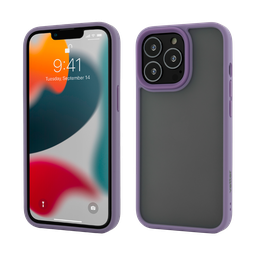 [57193] Husa iPhone 13 Pro, Clip-On Hybrid, Shockproof Soft Edge and Rigid Back Cover, Purple