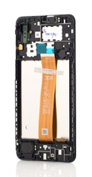 [57601] LCD Samsung Galaxy A02 SM A022F R1.1, Black, Service Pack