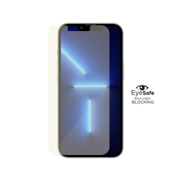 [60403] Folie iPhone 14, 13 Pro, 13, EyeSafe 2nd Gen, Blue Light Blocking Tempered Glass