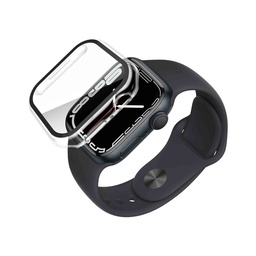 [61324] invisiGUARD, All round protective case for Apple Watch 9, 8, 7, 6, 5, 4, 40/41mm, Transparent