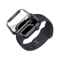 [61326] invisiGUARD, All round protective case for Apple Watch 7, 6, 5, 4, 40/41mm, Black