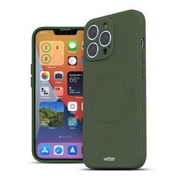 [61399] Husa iPhone 13 Pro Soft Pro Ultra, MagSafe Compatible, Midnight Green