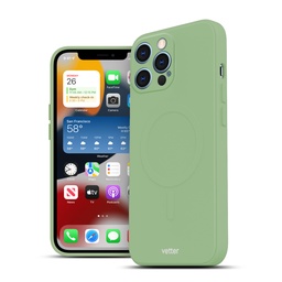 [61421] Husa iPhone 12 Pro Soft Pro Ultra, MagSafe Compatible, Mint Green