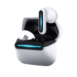 [61855] EchoWi, Wireless Headphones, Bluetooth 5.0, In-Ear Headset, White