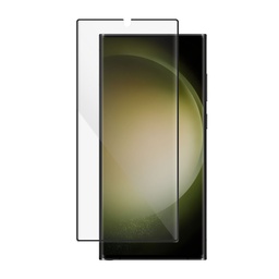 [61860] Folie Samsung Galaxy S23 Ultra, 3D Ultra Shield FlexiGlass, Black