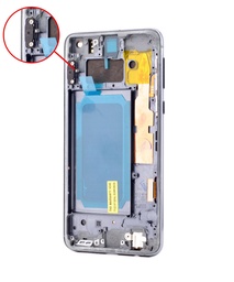 [63311] LCD Samsung Galaxy S10e, G970, Black + Rama, Resigilat, Flex rupt