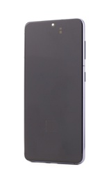 [63393] LCD Samsung Galaxy S21 5G, G991, Black + Rama, OLED