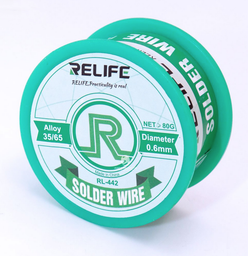 [64101] Fludor, Relife Solder Wire, RL-442 0.60mm